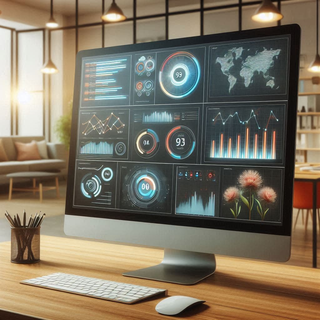 image of a computer software application screen to illustrate the fact that we build customized software solutions for our clients